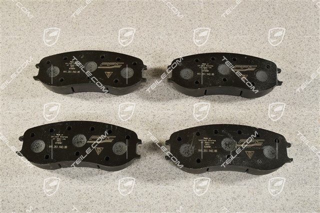 Klocki hamulcowe GT4 Clubsport, przednie, PFC
