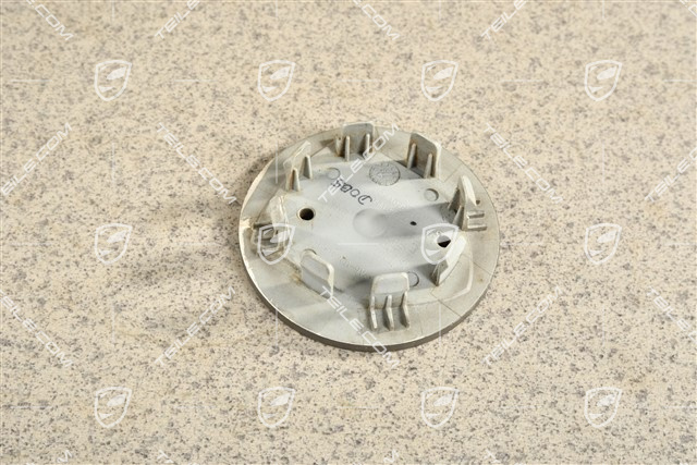 Radzierdeckel, konkav, Wappen farbig, Platinum Seidenmatt