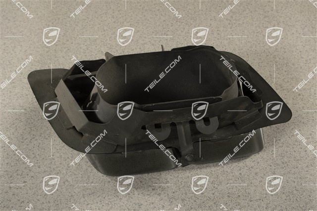 Turbo S, Endrohr / Abgasendrohr, Doppelendrohre, Schwarzchrom, L
