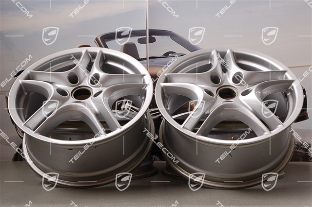 18" Komplet felg Cayenne Turbo II, 8J x 18 ET 57, Facelift