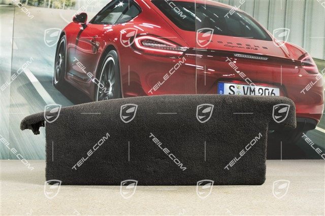 Verkleidung, Sitzgestell, Tuftingvelour, Schwarz, L