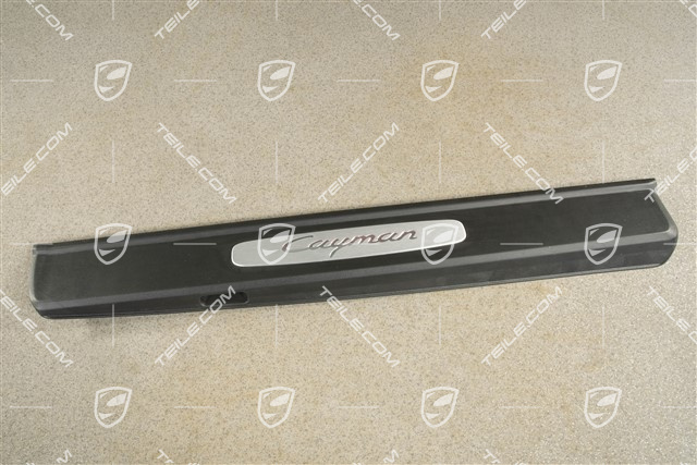 Blende, Einstiegleiste, Schwarz, R