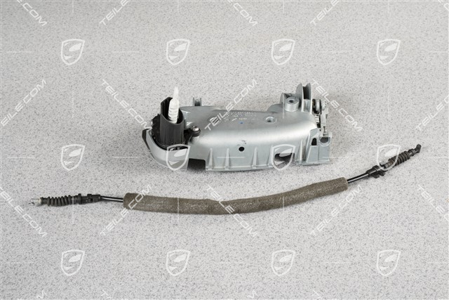 Halter mit Schliesszylinder, Fahrerseite, L