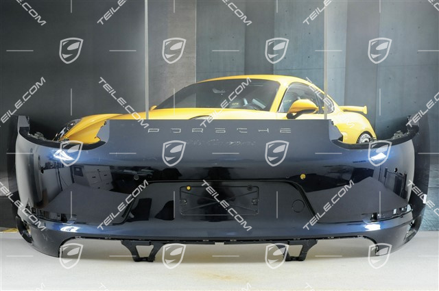 Rear bumper, C2/C2S, with Sports exhaust system, with ParkAssist