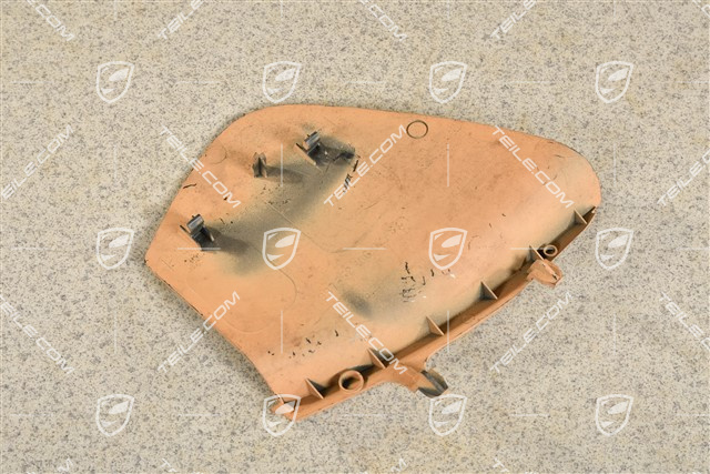 Osłona boczna dolnej części deski rozdzielczej, beżowa, R