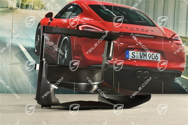 Turbo, Side air duct, Black matte, R