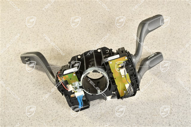 Steering column stalk switch, ACC / headlight cleaning system, with rear wiper / multifunction steering wheel