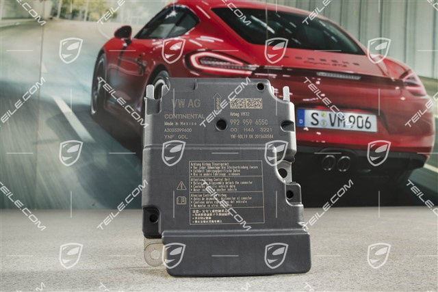 Control unit, sensor airbags