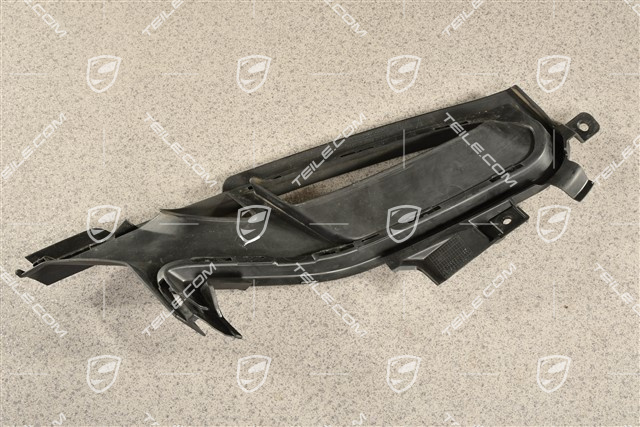 Front bumper lateral grille, R