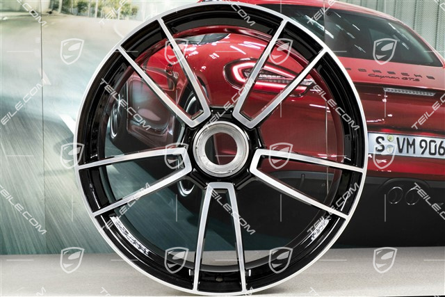 20+21" Felgensatz Turbo Sport 4, Felgen: vorne 9J x 20 ET41 + hinten 11,5J x 21 ET67