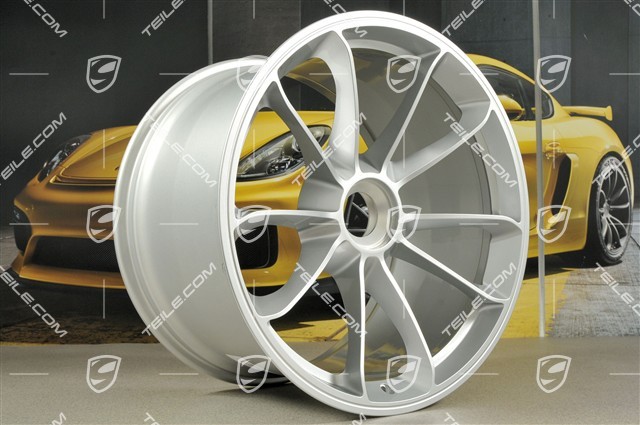 20" Felgensatz GT3, 9J x 20 ET55 + 12J x 20 ET47, in Brilliantsilber