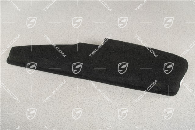 Ablagekasten Türverkleidung , Teppich / Kunstleder, Schwarz, R