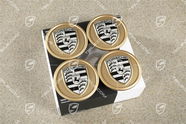 Wheel hub set (4 pcs.), Aurum high gloss/Aurum high gloss