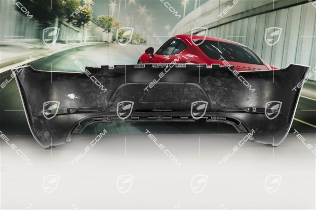 Rear bumper, without ParkAssist/PDC