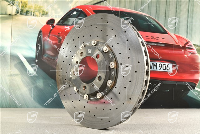 PCCB Keramik-Bremsscheibe, 20" / 420mm, stark beschädigt, R