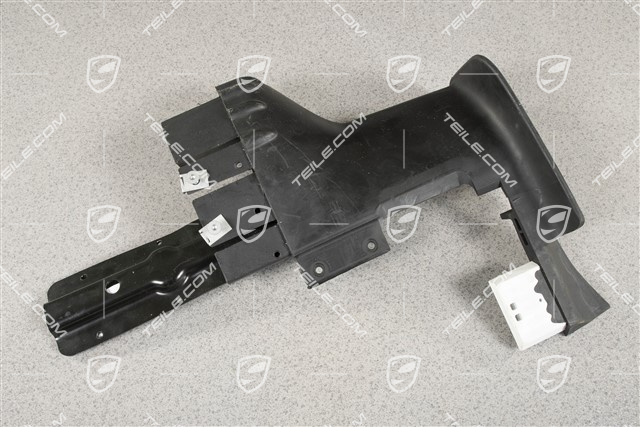 Trittbrett Abdeckung, hinten, Satinschwarz, L