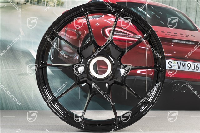 20-inch wheel rim 911 Turbo S Exclusive Design, 9J x 20 ET51, black high gloss