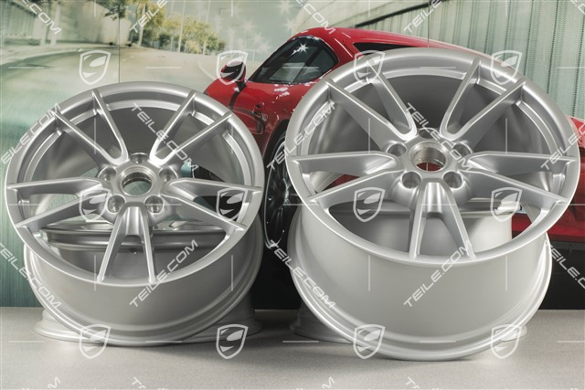 19+20" Felgensatz Carrera, Felgen: vorne 8,5J x 19 ET52 + hinten 11,5J x 20 ET67