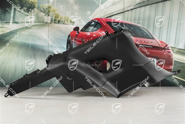 Seitenwandverkleidung, GT3, schwarz, L