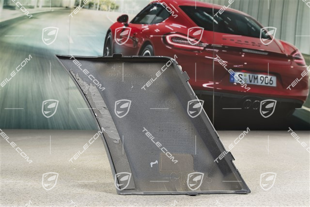 Trim, lateral, Black matte, GT2RS, R