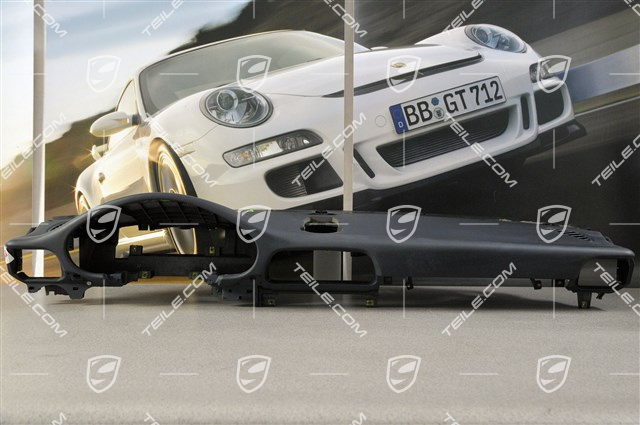 Dashboard upper part, leatherette, Sport-Chrono, stone gray