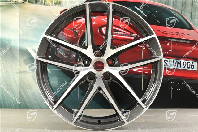 20" Felga "Macan S" 10J x 20 ET19, Titanium