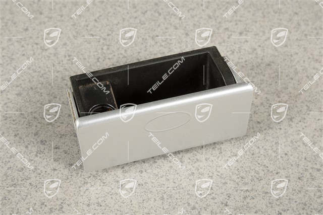 Ashtray insert, Lacquered, Silver