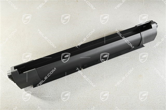 Roleta bagażnika / przestrzeni bagażowej, elektryczna, fotele tylne 40/20/40, czarna