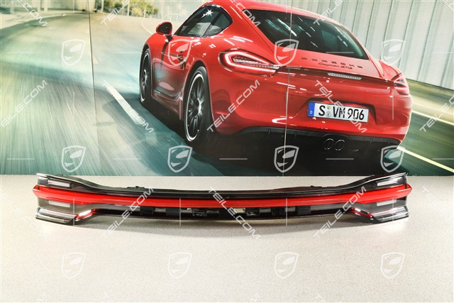 Rear light, without lettering, center