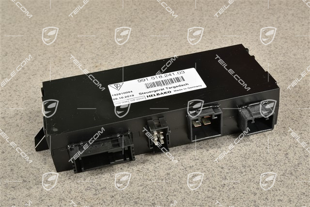 Targa, Steuergerät für Verdeck