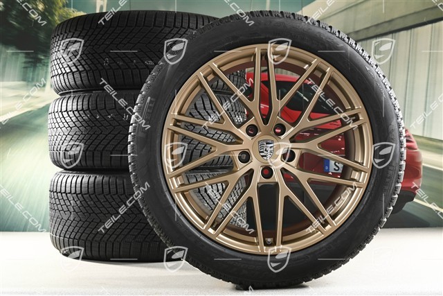 21-inch RS Spyder Design winter wheel set, rims 9,5J x 21 ET46 + 11,0J x 21 ET58 + NEW Pirelli winter tyres 285/45 R21 + 305/40 R21, with TPMS, Neodyme