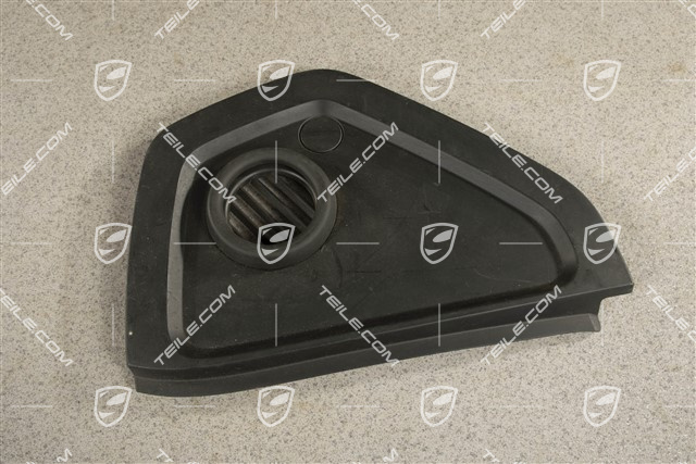 Blende, Schalttafelverkleidung, Schwarz, L
