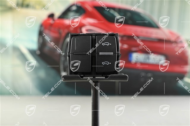 Suspension levelling switch, matte black