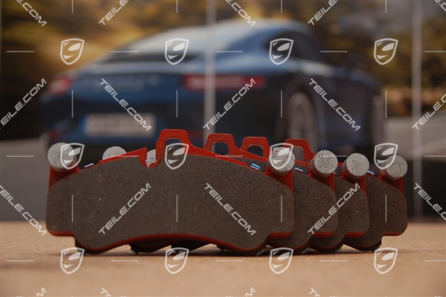 Brake pad set (L+R), GT3