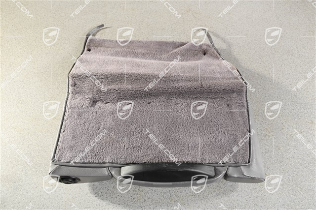 Notsitzrückenlehne / Rücksitz / Rückenlehne, hinten, Kunstleder, Classic Grau, Coupe / Targa, L