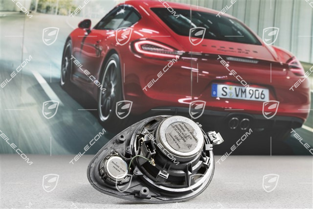 Loudspeaker, Metropole blue, Convertible, rear, L