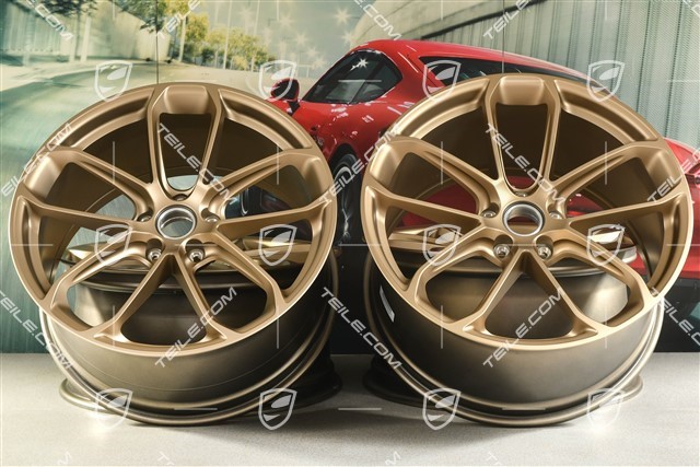 22" GT Felgensatz, Felgen 10,5J x 22 ET49 + 11,5J x 22 ET52, Neodyme