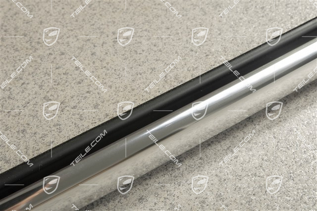 Zierleiste Türschacht, inkl. Dichtung, Hinten, Galvanosilber, R