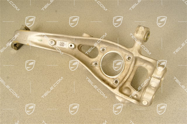 GT, Steering knuckle / wheel carrier, front axle, , L