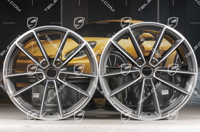 20+21-inch wheel rim set Carrera Classic, rims: front 8,5J x 20 ET50 + rear 11,5J x 21 ET67