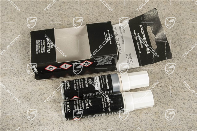 Lackstift, (Grundlack, Lackstift, Klarlack) Rhodiumsilber-Metallic