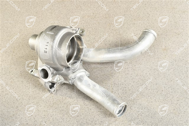Thermostat housing, 4.8L S / GTS / Turbo / Turbo S