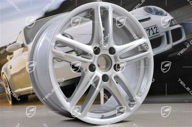 19" Felge Panamera TURBO, 9J x 19 ET60, Brilliantchromlack