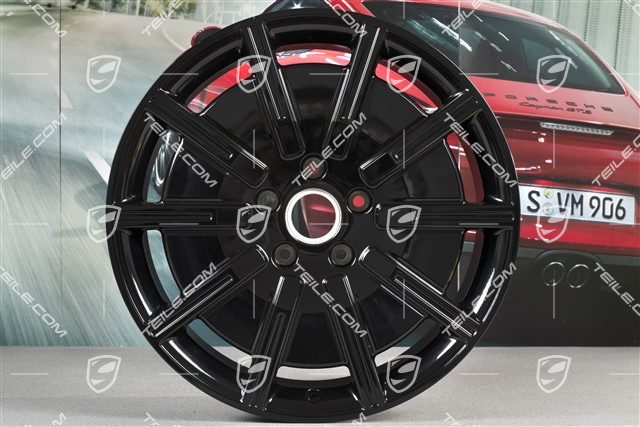 20-inch wheel rim Sport Aero, 9J x 20 ET54, black high gloss