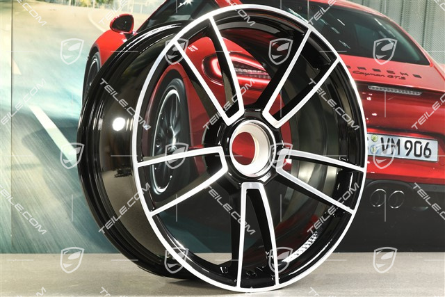 20" Felga Turbo S, 8,5J x 20 ET40 czarny wysoki połysk