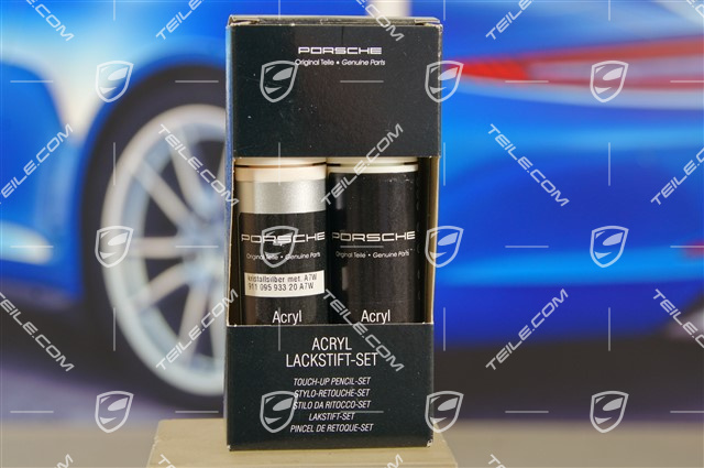 Lackstift, (Grundlack, Lackstift, Klarlack) Kristallsilber-Metallic 8E