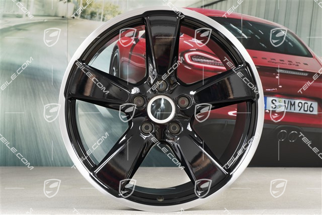 20" Felge, Sport Classic, 11,5J x 20 ET63, schwarz hochglanz