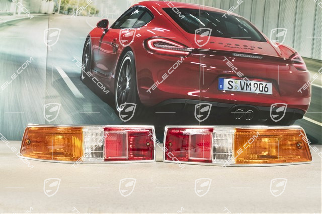 Lampy tylne, Original Porsche Classic, SWB, wersja EU, komplet L+R