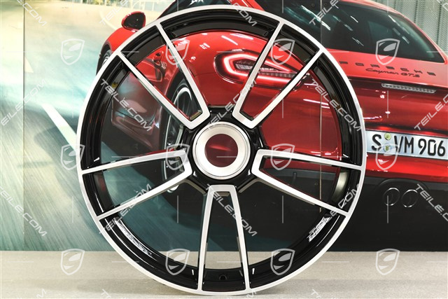 20-inch wheel rim Turbo S, 8,5J x 20 ET40, black high gloss