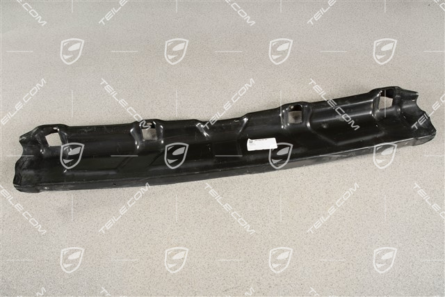 Rear bumper mounting element, lower